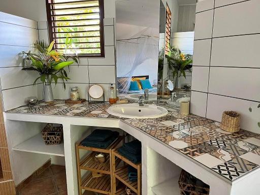 Bungalow Vue Mer Avec Jardin 圣吕斯 外观 照片