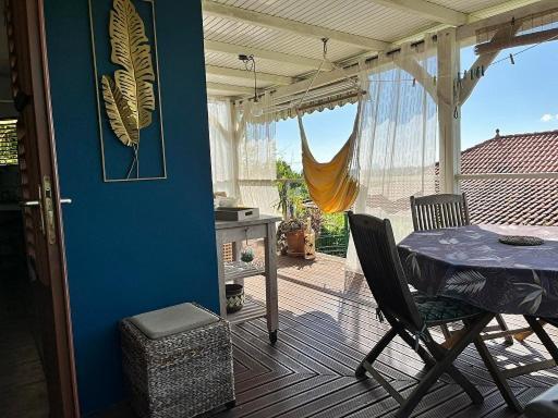 Bungalow Vue Mer Avec Jardin 圣吕斯 外观 照片
